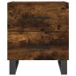 vidaXL Nachttisch Räuchereiche 40x35x47,5 cm Holzwerkstoff vidaXL Nachttisch Räuchereiche 40x35x47,5 cm Holzwerkstoff
