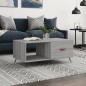 vidaXL Couchtisch Grau Sonoma 90x50x40 cm Holzwerkstoff vidaXL Couchtisch Grau Sonoma 90x50x40 cm Holzwerkstoff