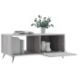 vidaXL Couchtisch Grau Sonoma 90x50x40 cm Holzwerkstoff vidaXL Couchtisch Grau Sonoma 90x50x40 cm Holzwerkstoff