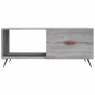 vidaXL Couchtisch Grau Sonoma 90x50x40 cm Holzwerkstoff vidaXL Couchtisch Grau Sonoma 90x50x40 cm Holzwerkstoff