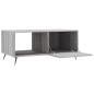 vidaXL Couchtisch Grau Sonoma 90x50x40 cm Holzwerkstoff vidaXL Couchtisch Grau Sonoma 90x50x40 cm Holzwerkstoff
