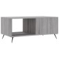 vidaXL Couchtisch Grau Sonoma 90x50x40 cm Holzwerkstoff vidaXL Couchtisch Grau Sonoma 90x50x40 cm Holzwerkstoff