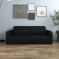 vidaXL Stretch Sofahusse 2-Sitzer Schwarz Polyester-Jersey vidaXL Stretch Sofahusse 2-Sitzer Schwarz Polyester-Jersey
