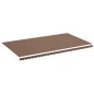 vidaXL Markisenbespannung Braun 6x3,5 m vidaXL Markisenbespannung Braun 6x3,5 m