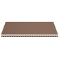 vidaXL Markisenbespannung Braun 6x3,5 m vidaXL Markisenbespannung Braun 6x3,5 m