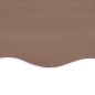 vidaXL Markisenbespannung Braun 6x3,5 m vidaXL Markisenbespannung Braun 6x3,5 m