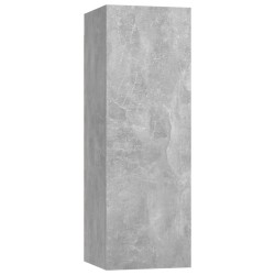 vidaXL TV-Schrank Betongrau 30,5x30x90 cm Holzwerkstoff