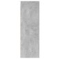vidaXL TV-Schrank Betongrau 30,5x30x90 cm Holzwerkstoff vidaXL TV-Schrank Betongrau 30,5x30x90 cm Holzwerkstoff