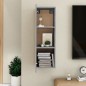 vidaXL TV-Schrank Betongrau 30,5x30x90 cm Holzwerkstoff vidaXL TV-Schrank Betongrau 30,5x30x90 cm Holzwerkstoff