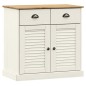 vidaXL Sideboard mit Schubladen VIGO 78x40x75 cm Massivholz Kiefer vidaXL Sideboard mit Schubladen VIGO 78x40x75 cm Massivholz Kiefer
