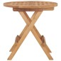 vidaXL Klappbarer Gartentisch 50x50x50 cm Teak Massivholz vidaXL Klappbarer Gartentisch 50x50x50 cm Teak Massivholz