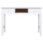 vidaXL Schreibtisch Weiß 110×45×76 cm Holz vidaXL Schreibtisch Weiß 110×45×76 cm Holz