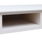 vidaXL Schreibtisch Weiß 110×45×76 cm Holz vidaXL Schreibtisch Weiß 110×45×76 cm Holz