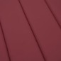 Sonnenliegen-Auflage Weinrot 200x60x3 cm Oxford-Gewebe Sonnenliegen-Auflage Weinrot 200x60x3 cm Oxford-Gewebe