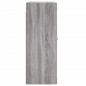 vidaXL Wandschrank Grau Sonoma 69,5x34x90 cm Holzwerkstoff vidaXL Wandschrank Grau Sonoma 69,5x34x90 cm Holzwerkstoff