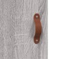 vidaXL Wandschrank Grau Sonoma 69,5x34x90 cm Holzwerkstoff vidaXL Wandschrank Grau Sonoma 69,5x34x90 cm Holzwerkstoff