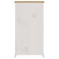 vidaXL Bücherschrank 4 Fächer Mexiko-Stil Kiefernholz Weiß 81x29x150cm vidaXL Bücherschrank 4 Fächer Mexiko-Stil Kiefernholz Weiß 81x29x150cm