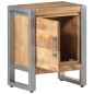 vidaXL Nachttisch 40x30x50 cm Raues Mangoholz vidaXL Nachttisch 40x30x50 cm Raues Mangoholz