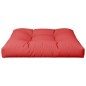 vidaXL Palettenkissen Rot 80x80x12 cm Stoff vidaXL Palettenkissen Rot 80x80x12 cm Stoff
