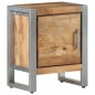vidaXL Nachttisch 40x30x50 cm Raues Mangoholz vidaXL Nachttisch 40x30x50 cm Raues Mangoholz