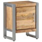 vidaXL Nachttisch 40x30x50 cm Raues Mangoholz vidaXL Nachttisch 40x30x50 cm Raues Mangoholz