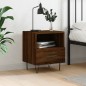 vidaXL Nachttisch Braune Eiche 40x35x47,5 cm Holzwerkstoff vidaXL Nachttisch Braune Eiche 40x35x47,5 cm Holzwerkstoff
