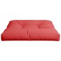vidaXL Palettenkissen Rot 80x80x12 cm Stoff vidaXL Palettenkissen Rot 80x80x12 cm Stoff