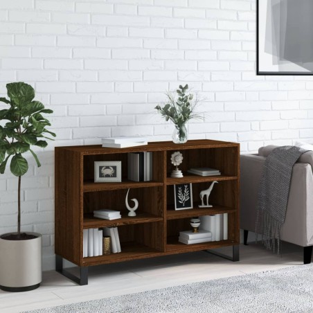 vidaXL Sideboard Braun Eichen-Optik 103,5x35x70 cm Holzwerkstoff