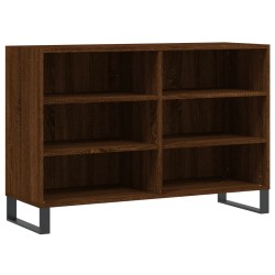 vidaXL Sideboard Braun Eichen-Optik 103,5x35x70 cm Holzwerkstoff