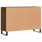 vidaXL Sideboard Braun Eichen-Optik 103,5x35x70 cm Holzwerkstoff vidaXL Sideboard Braun Eichen-Optik 103,5x35x70 cm Holzwerkstoff