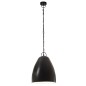 vidaXL Hängelampe Industriestil 25 W Schwarz Rund 32 cm E27 vidaXL Hängelampe Industriestil 25 W Schwarz Rund 32 cm E27