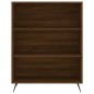vidaXL Bücherregal Braun Eichen-Optik 69,5x32,5x90 cm Holzwerkstoff vidaXL Bücherregal Braun Eichen-Optik 69,5x32,5x90 cm Holzwerkstoff