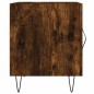 vidaXL Nachttisch Räuchereiche 40x40x50 cm Holzwerkstoff vidaXL Nachttisch Räuchereiche 40x40x50 cm Holzwerkstoff