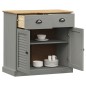 vidaXL Sideboard mit Schubladen VIGO 78x40x75 cm Massivholz Kiefer vidaXL Sideboard mit Schubladen VIGO 78x40x75 cm Massivholz Kiefer