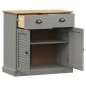 vidaXL Sideboard mit Schubladen VIGO 78x40x75 cm Massivholz Kiefer vidaXL Sideboard mit Schubladen VIGO 78x40x75 cm Massivholz Kiefer