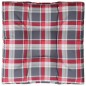 vidaXL Palettenkissen Rot Karomuster 70x70x12 cm Stoff vidaXL Palettenkissen Rot Karomuster 70x70x12 cm Stoff