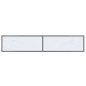 vidaXL Konsolentisch Weiß 180x35x75,5 cm Hartglas vidaXL Konsolentisch Weiß 180x35x75,5 cm Hartglas