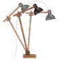 vidaXL Stehlampe Schwarz Mango Massivholz E27 vidaXL Stehlampe Schwarz Mango Massivholz E27
