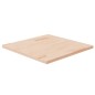 vidaXL Tischplatte Quadratisch 60x60x2,5 cm Eichenholz Unbehandelt vidaXL Tischplatte Quadratisch 60x60x2,5 cm Eichenholz Unbehandelt