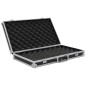 vidaXL Waffenkoffer Aluminium ABS Schwarz vidaXL Waffenkoffer Aluminium ABS Schwarz