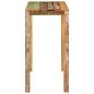 vidaXL Bartisch 112x55x108 cm Altholz Massiv