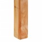 vidaXL Bartisch 112x55x108 cm Altholz Massiv