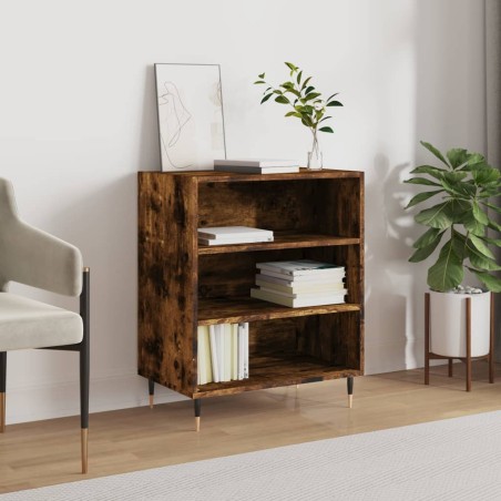 vidaXL Sideboard Räuchereiche 57x35x70 cm Holzwerkstoff