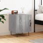 vidaXL Nachttisch Grau Sonoma 40x40x50 cm Holzwerkstoff vidaXL Nachttisch Grau Sonoma 40x40x50 cm Holzwerkstoff