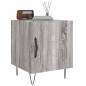 vidaXL Nachttisch Grau Sonoma 40x40x50 cm Holzwerkstoff vidaXL Nachttisch Grau Sonoma 40x40x50 cm Holzwerkstoff