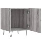 vidaXL Nachttisch Grau Sonoma 40x40x50 cm Holzwerkstoff vidaXL Nachttisch Grau Sonoma 40x40x50 cm Holzwerkstoff