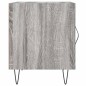 vidaXL Nachttisch Grau Sonoma 40x40x50 cm Holzwerkstoff vidaXL Nachttisch Grau Sonoma 40x40x50 cm Holzwerkstoff