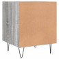 vidaXL Nachttisch Grau Sonoma 40x40x50 cm Holzwerkstoff vidaXL Nachttisch Grau Sonoma 40x40x50 cm Holzwerkstoff