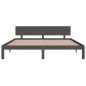 vidaXL Massivholzbett Grau 180x200 cm vidaXL Massivholzbett Grau 180x200 cm