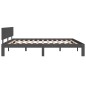 vidaXL Massivholzbett Grau 180x200 cm vidaXL Massivholzbett Grau 180x200 cm